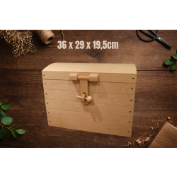 Skrzynia piracka mała 36x29x19,5cm